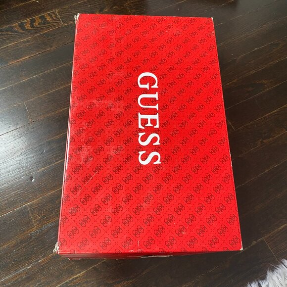 GUESS Premium Leather Brown Marshay Riding Boots - Picture 9 of 10